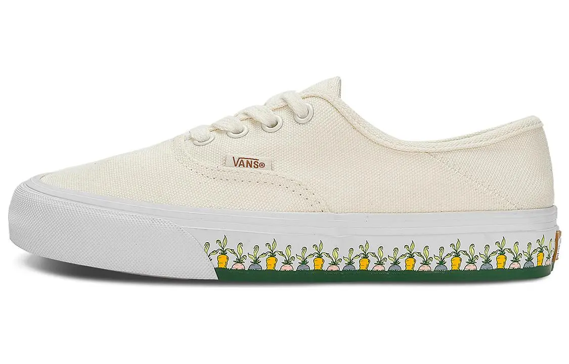 Vans Authentic VR3 Abrasion Resistant Abrasion Resistant Low top Skateboard Shoes Unisex Ecru