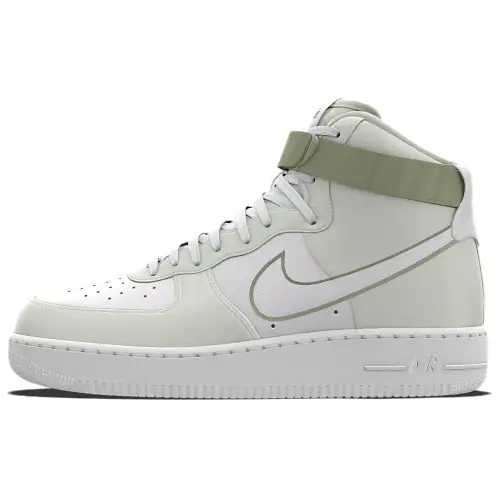 Nike Air Force 1 Leather Slip Resistant Abrasion Resistant Slip Resistant Abrasion Resistant High top Skateboard Shoes