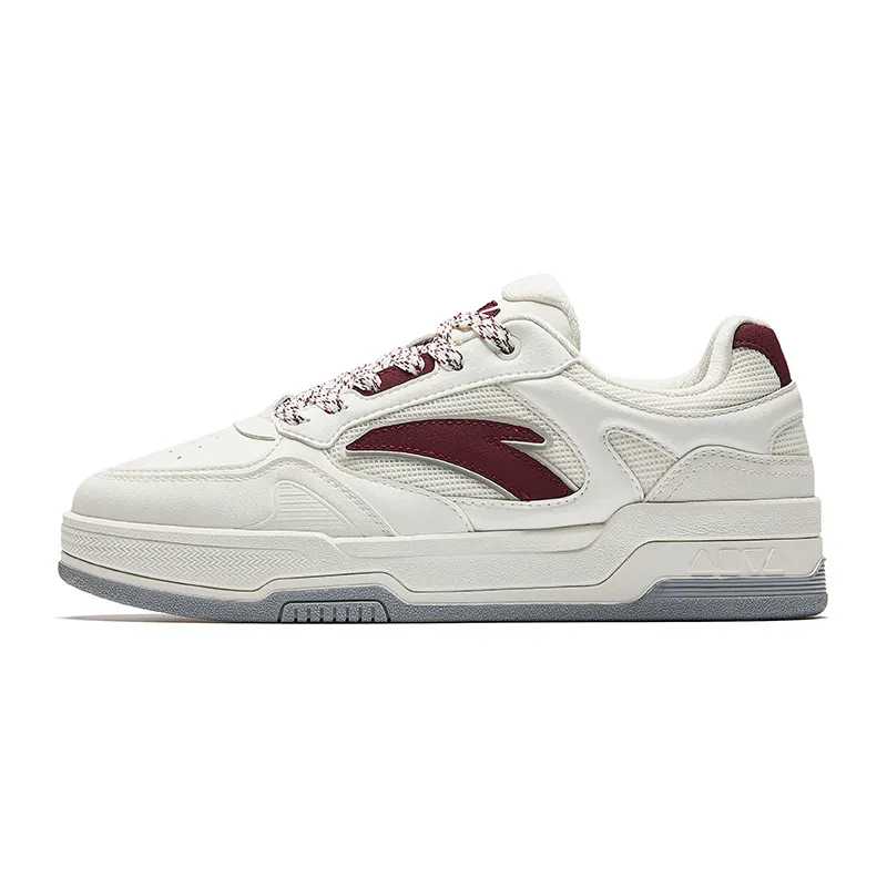 Anta Cyber Slip Resistant, Abrasion Resistant, Lightweight, Breathable, Height Increasing Low top Skateboard Shoes