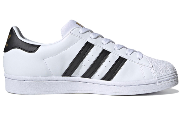 Женские кроссовки adidas originals Superstar (черно-белые) — фото 2