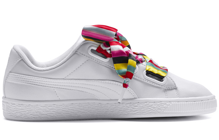 Женские кроссовки PUMA Basket Heart 'Generation Hustle (белые) — фото 2