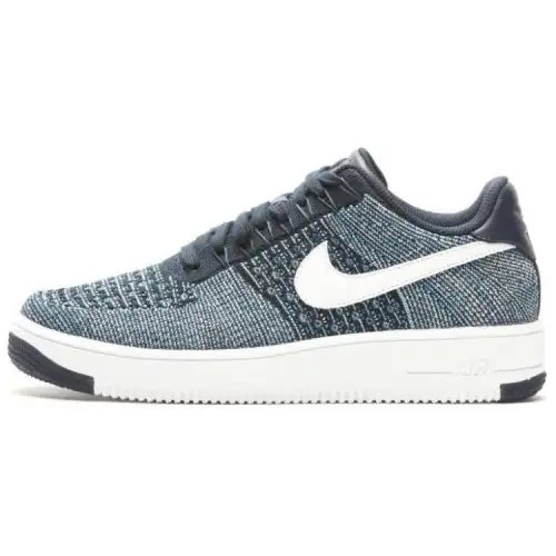 Nike Air Force 1 Low Flyknit Obsidian