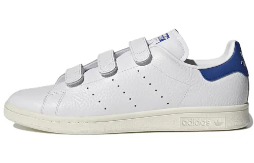 Adidas Originals Stan Smith Casual Wear resistant And Lightweight Low top Skateboard Shoes Men's Gray Blue