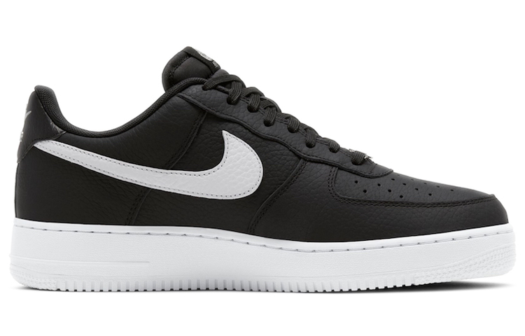 Кроссовки Nike Air Force 1 (черные) — фото 2