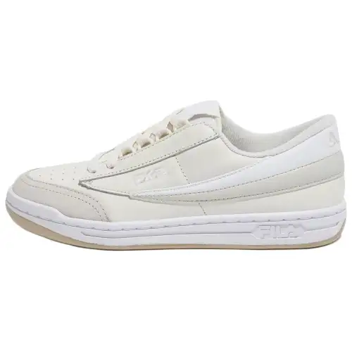 FILA FX 2 Abrasion Resistant Low top Skateboard Shoes Unisex Ecru