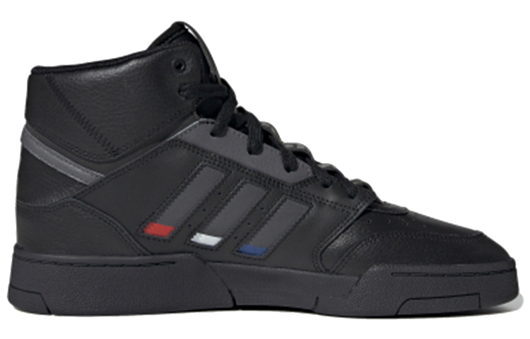 Мужские кеды adidas Drop Step XL (черно-красно-сине-белые) — Чёрный / красный / синий / белый — фото 2