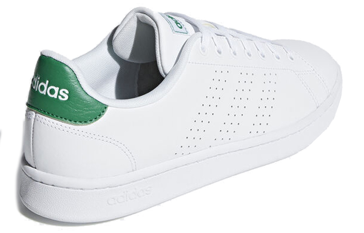 Кеды adidas neo ADVANTAGE (бело-зеленые) — фото 3