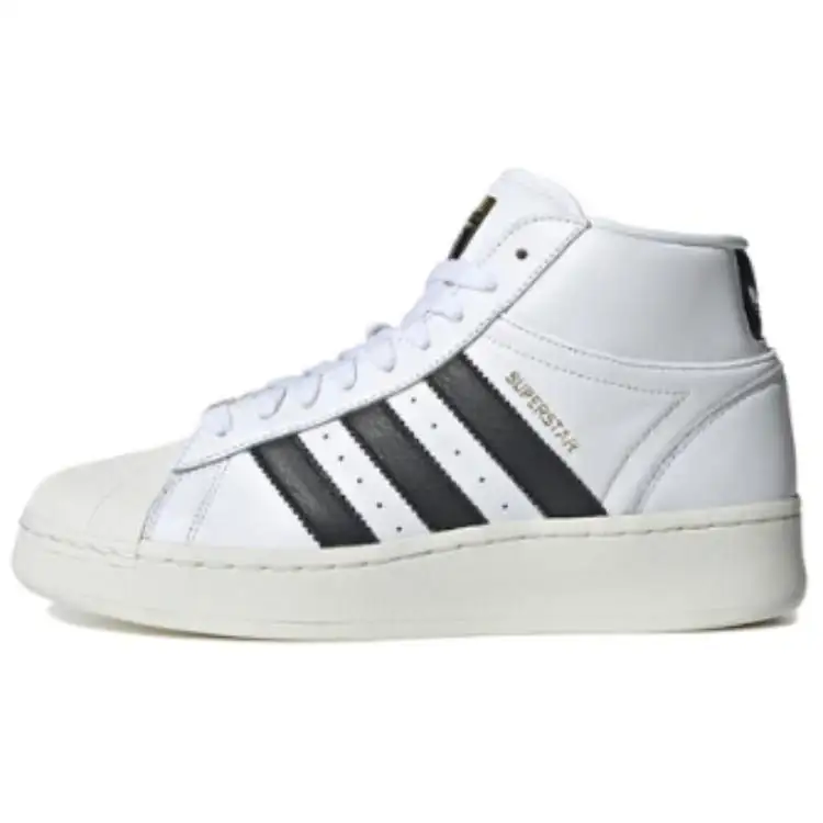 Superstar Adidas Originals Xlg Mid 'White Black'