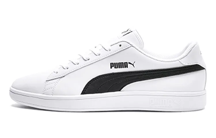 PUMA Smash V2 Buck Casual Board Shoes Black/White
