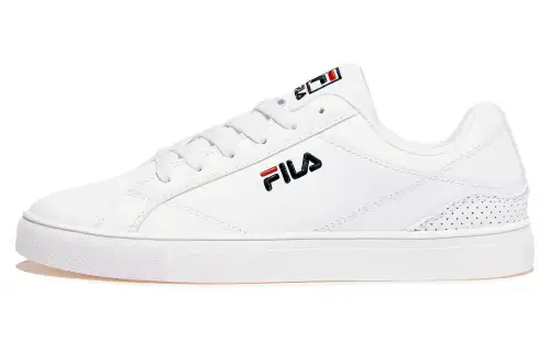FILA Low top Skateboard Shoes Unisex White Korean Style