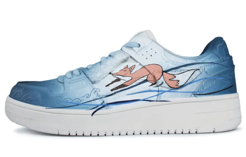 Li Ning Tianji Low top Skateboard Shoes Women's Blue