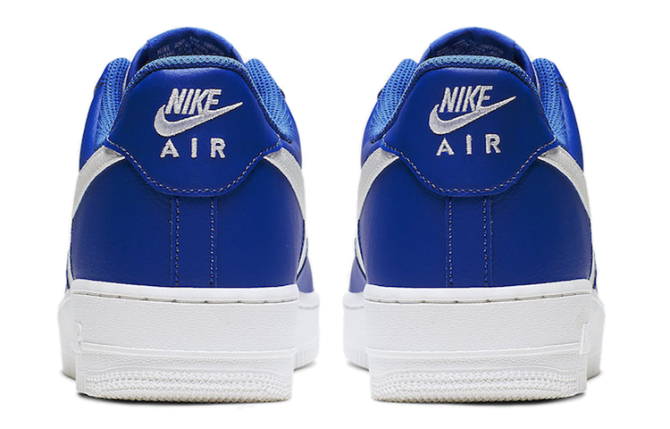 Мужские кроссовки Nike Air Force 1 Game Royal (серно-синий) — Серый / синий — фото 5