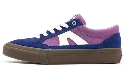 Vision Street Wear Stick retro casual low-top sneakers, same style for men and women, dark night purple