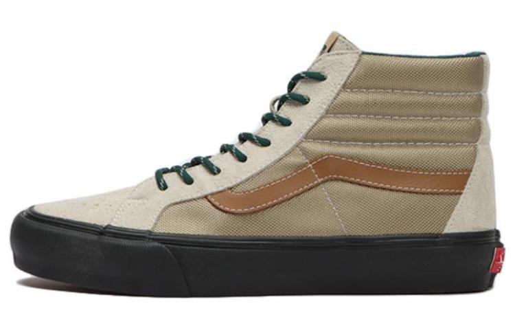 Кеды Vans SK8 Reissue Vlt Lx (бежево-коричневые)