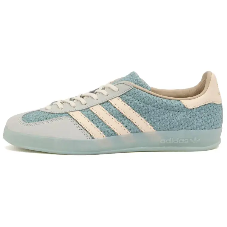 Gazelle Adidas Originals Indoor 'Cotton Weave Pack - Light Blue'