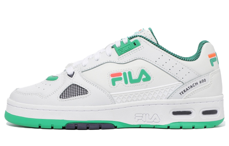 FILA Teratach 600 Low top Skateboard Shoes Unisex White Green