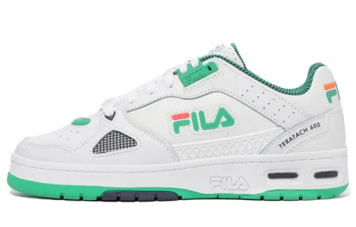 FILA Teratach 600 Low top Skateboard Shoes Unisex White Green