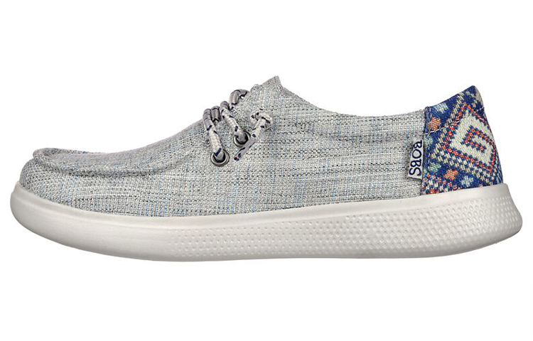 Skechers Bobs Skateboard Shoes Women's Low Top Gray