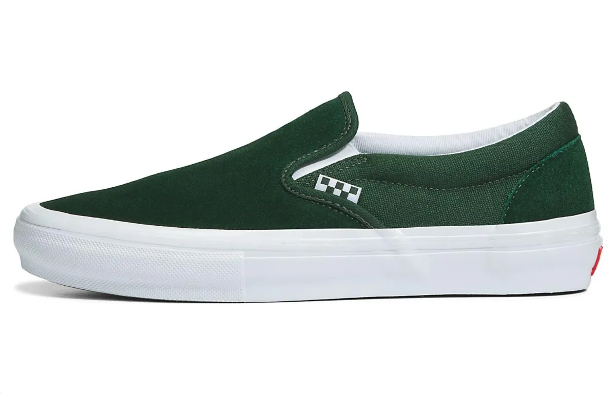 Slip-On Skate Vans 'Wrapped Green'