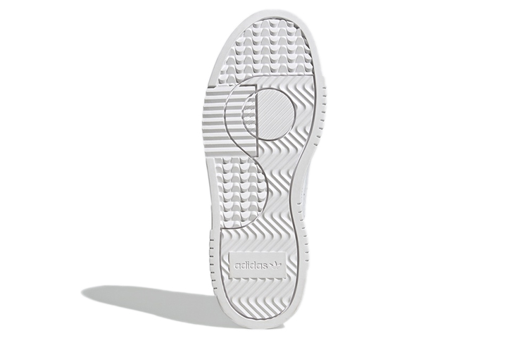 Женские кеды adidas originals Super Court (белые) — Белый — фото 6