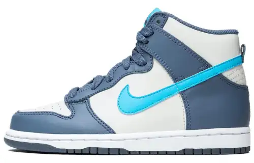 Nike Dunk High 'Light Bone Diffused Blue' Ps