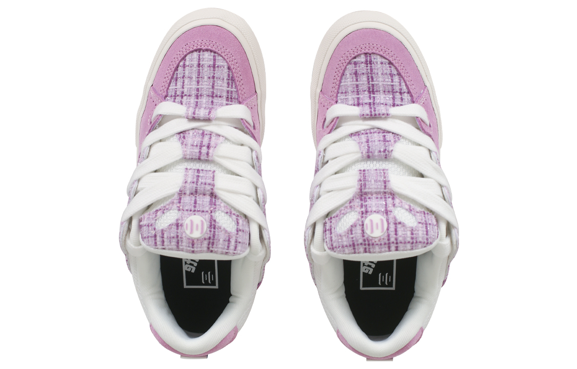 Ollieskate Slip Resistant Cushioning Low top Skateboard Shoes Unisex Taro Purple