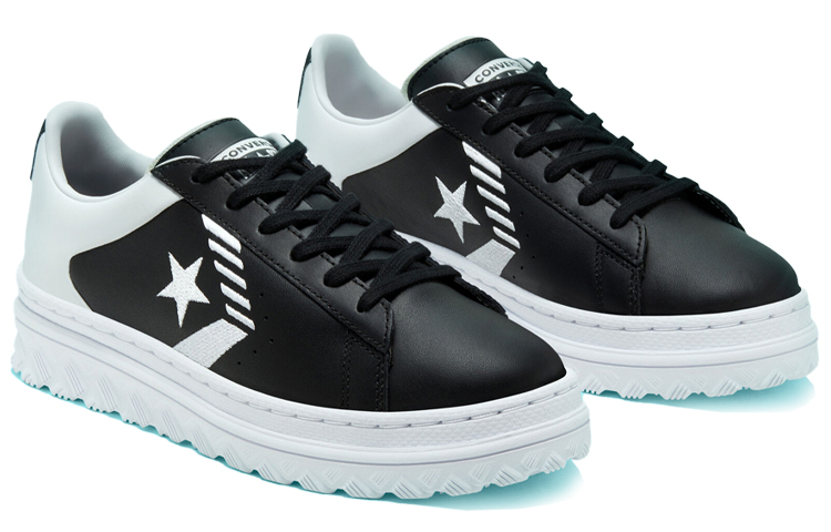 Кеды Converse Cons Pro Leather X2 (черно-белые) — фото 3