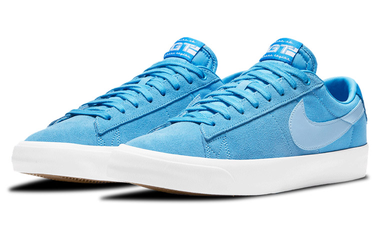 Мужские кеды Nike Blazer GT Blue (синие) — фото 3