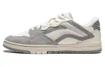 Li Ning Slip Resistant Slip Resistant Low top Skateboard Shoes Men's White Gray