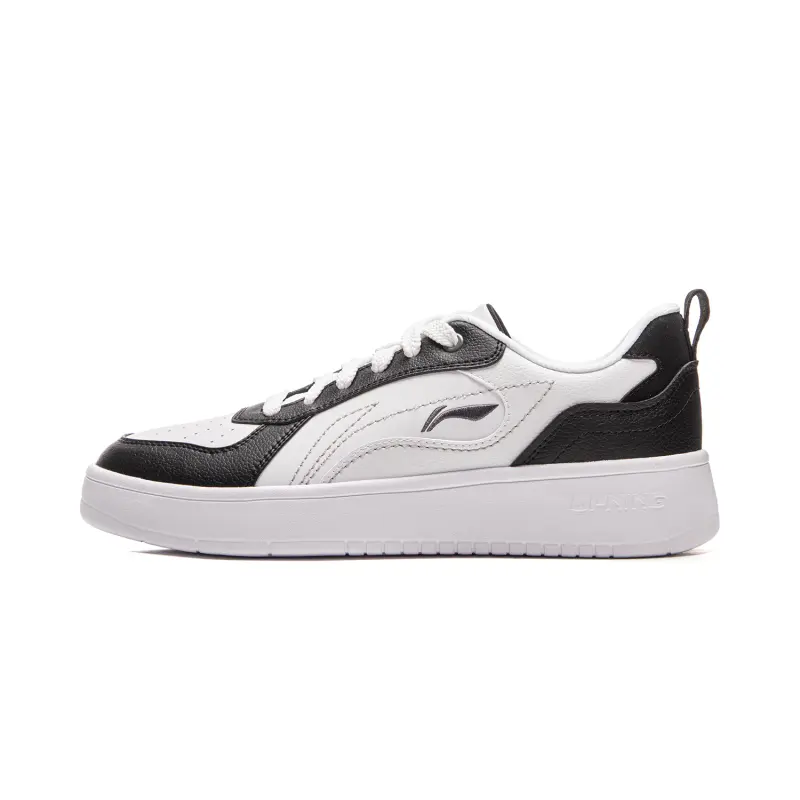 Li Ning Wheat Age Slip Resistant, Abrasion Resistant, Breathable, Height Increasing Low top Skateboard Shoes Men's