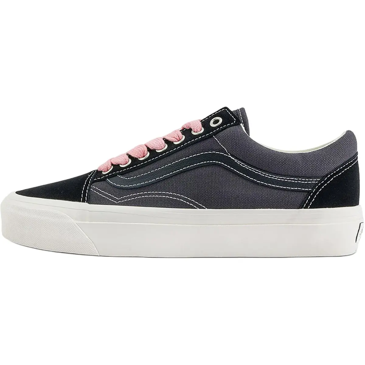 Vans LX OLD SKOOL Abrasion Resistant Low top Skateboard Shoes Unisex Black