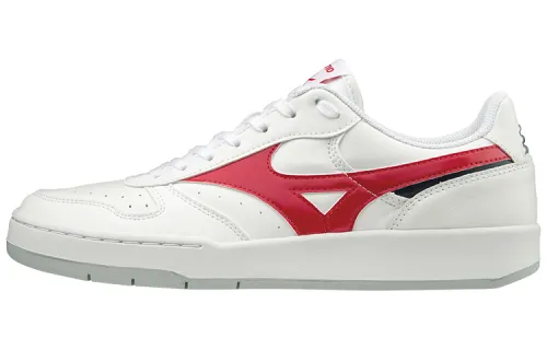 Mizuno City Wind Low Tops Skateboarding Shoes Unisex White Red