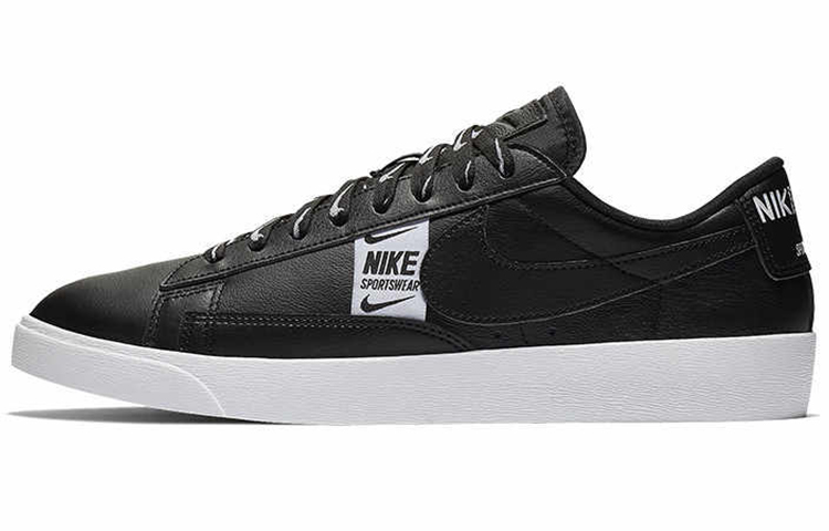 Женские кеды Nike Blazer SE (черные) — фото 1
