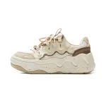 Li Ning Cheese 3.0 Low top Skateboard Shoes Women's Ecru Dune Khaki