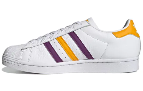 Adidas Superstar 'White Gold Purple'
