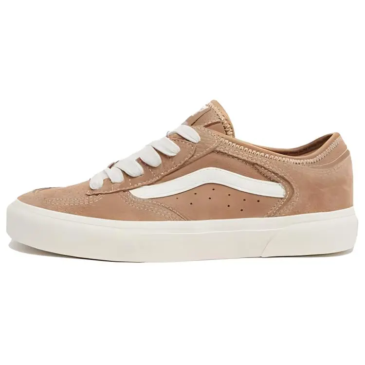 Vans Rowley Soft And Comfortable Low top Skateboard Shoes Unisex Brown