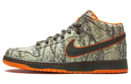Nike Sb Dunk Mid Real Tree Camo