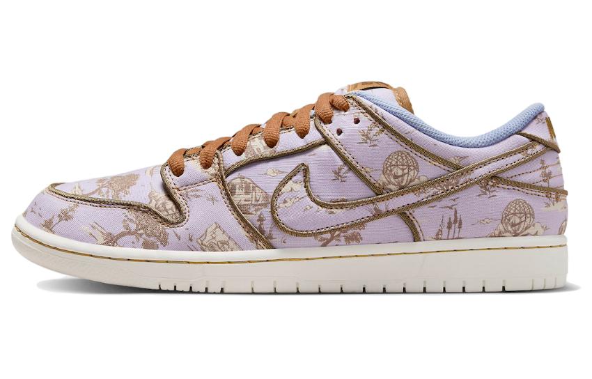 Кроссовки Nike Dunk SB Low (фиолетовые)