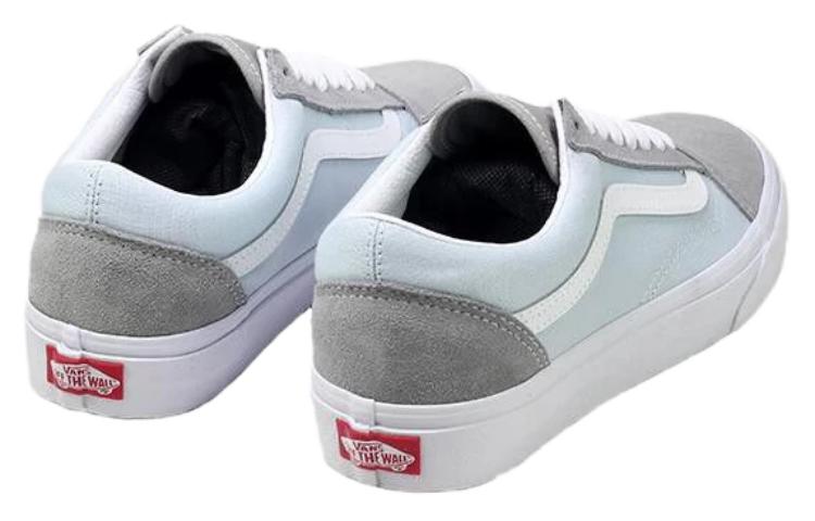Кеды Vans Old Skool (серо-синие) — фото 4