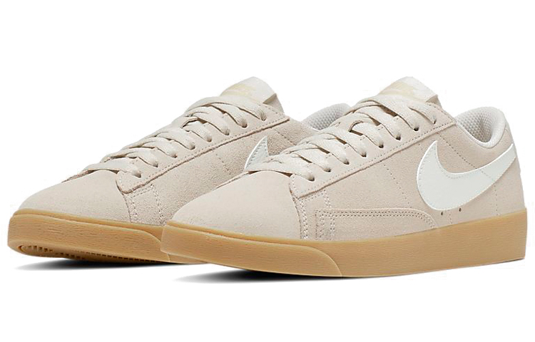 Женские кеды Nike Blazer SD (серый) — фото 3