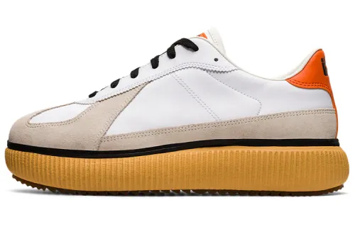Onitsuka Tiger Delecity Low top Skateboard Shoes Unisex White Orange