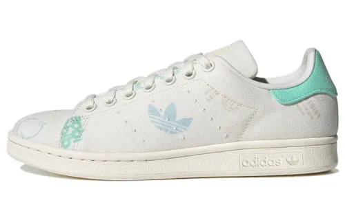 Adidas Stan Smith 'All Over Logo White Easy Green' Women's