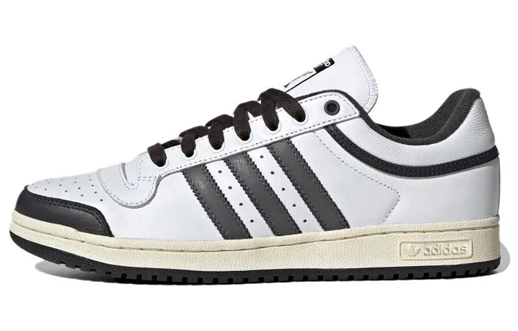 adidas originals Top Ten Low White Black