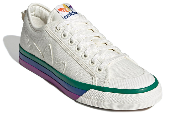 Кеды adidas originals NIZZA Pride (разноцветные) — фото 3