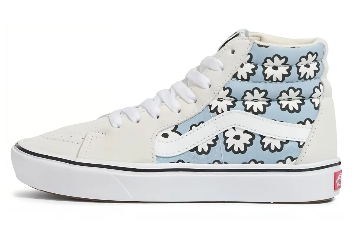 Vans Comfycush Sk8 Hi 'White Blue'