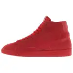 Nike Blazer Mid Slip Resistant Abrasion Resistant Mid top Skateboard Shoes Unisex Red