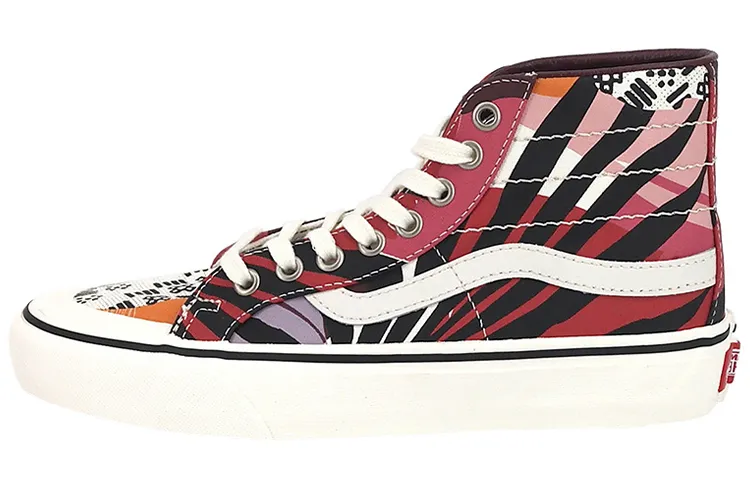 Vans SK8 Hi Sf Multicolor Red White Orange