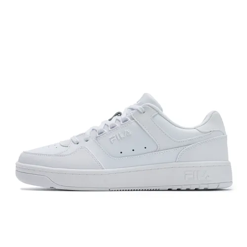 FILA TARGA 1 Abrasion Resistant Low top Skateboard Shoes Women's FILA White