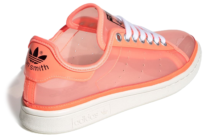 Женские кеды adidas originals STAN SMITH TPU (оранжево-белые) — фото 4