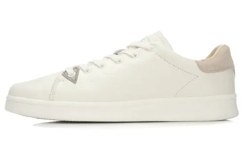 Li Ning LNG Cow Leather Comfortable Lightweight, Slip Resistant, And Abrasion Resistant Low top Skateboard Shoes Men's